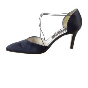 Stuart Weitzman Satin D’orsay Style Pumps